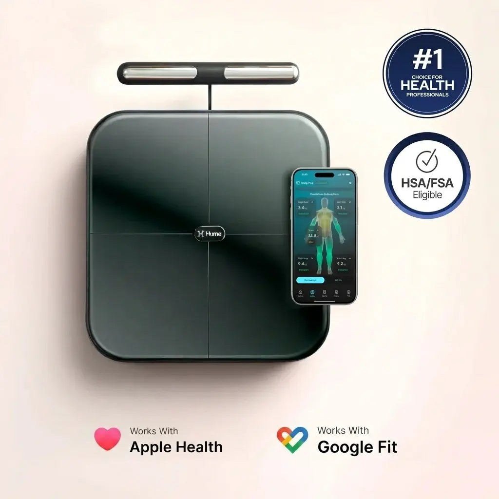 Hume Pod body composition scale, official product photo